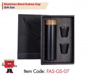Stainless Steel Kahwa Cup Gift Set